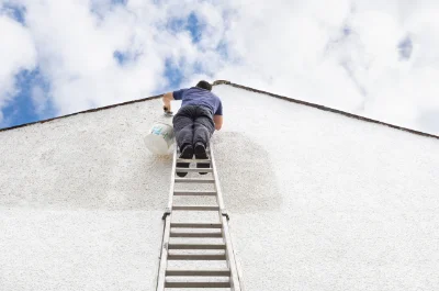 Peinture extérieure à Mendionde — façades et ravalement